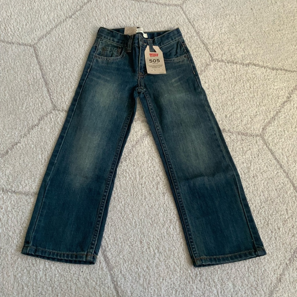 Kid’s Levi's Dark Wash Denim Jeans 5 Slim